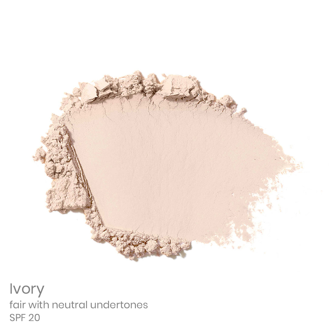 PurePressed® Base Mineral Foundation SPF 20/15 with Refillable Compact