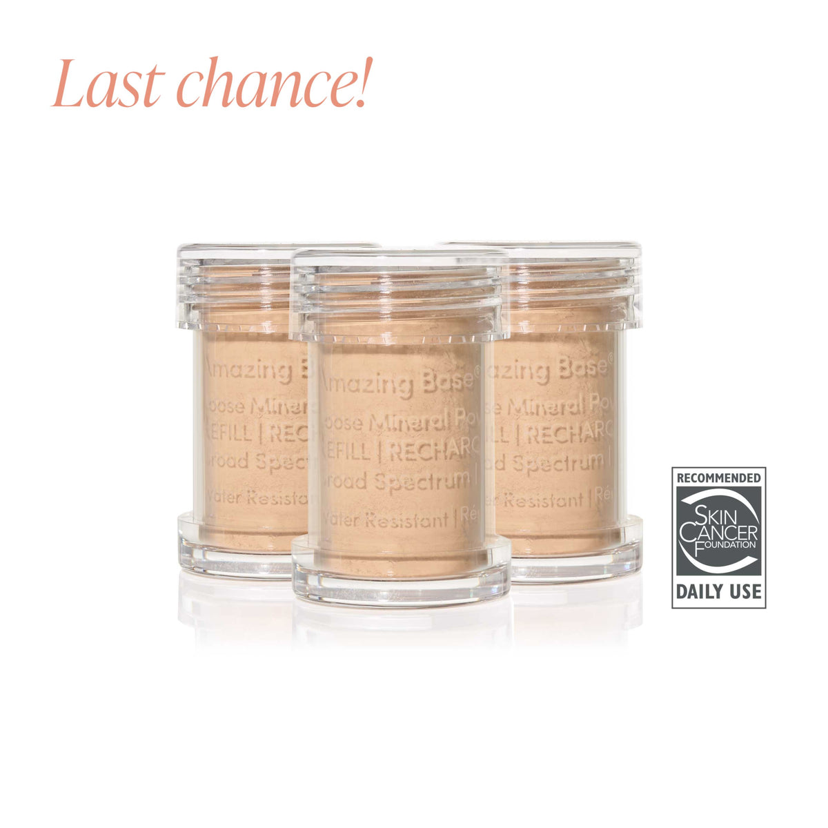 Amazing Base® Refill SPF 20/15 (3 Pack)