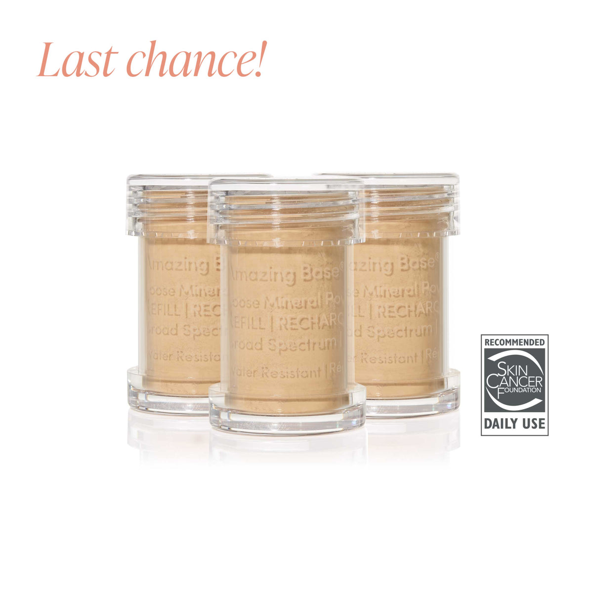 Amazing Base® Refill SPF 20/15 (3 Pack)
