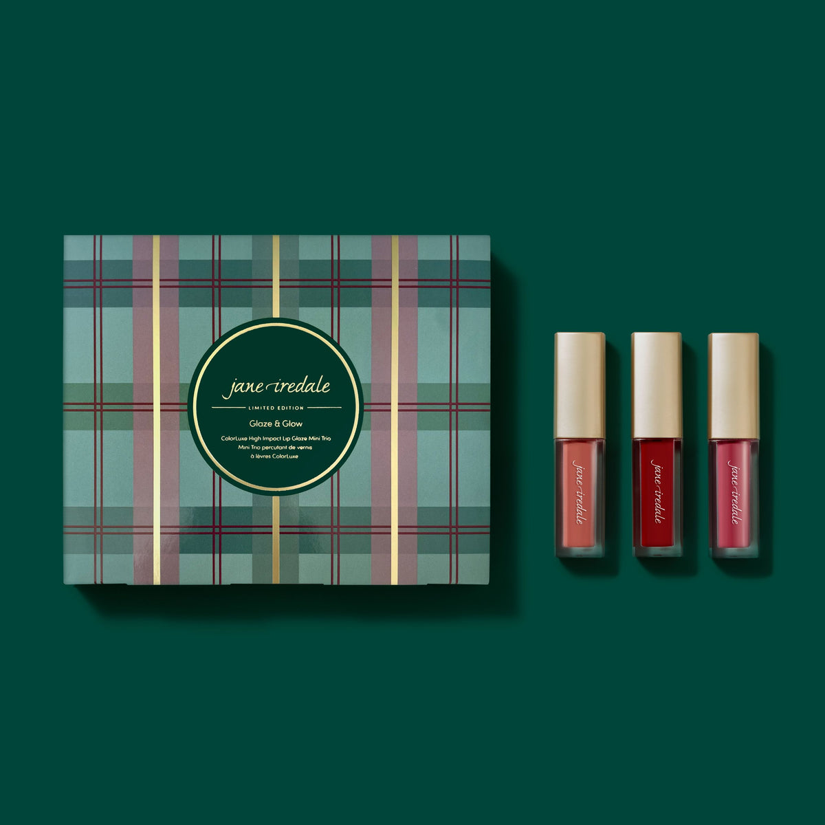 Glaze & Glow Colorluxe High Impact Lip Glaze Mini Trio