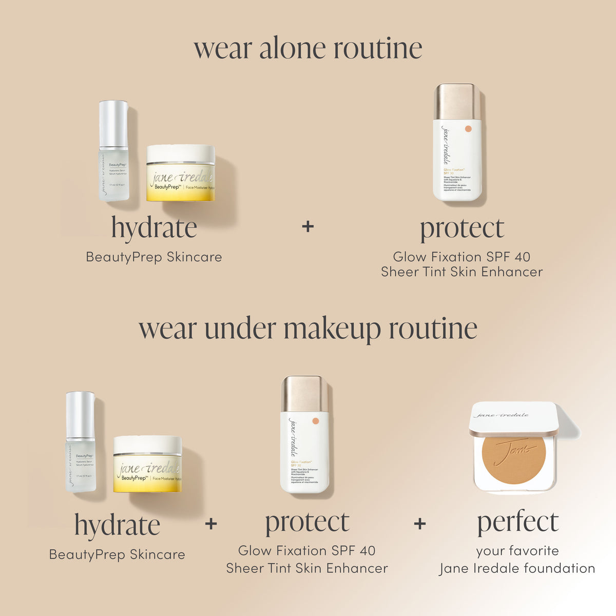 Glow Fixation™ SPF 40 Sheer Tint Skin Enhancer with Squalane & Niacinamide
